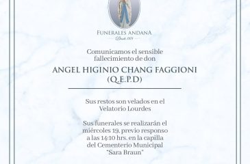 Angel Higinio Chang Faggioni