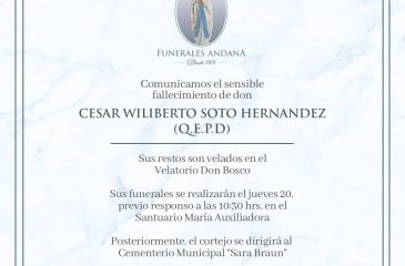 César Wiliberto Soto Hernández