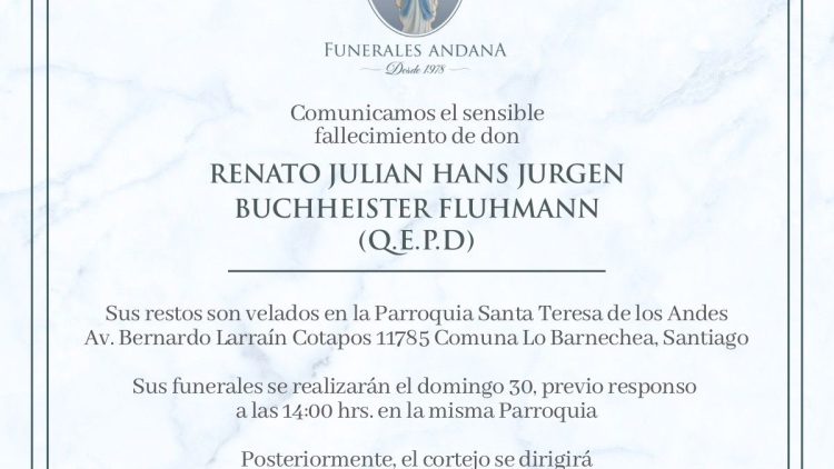 RENATO JULIAN HANS JURGEN BUCHHEISTER FLUMANN