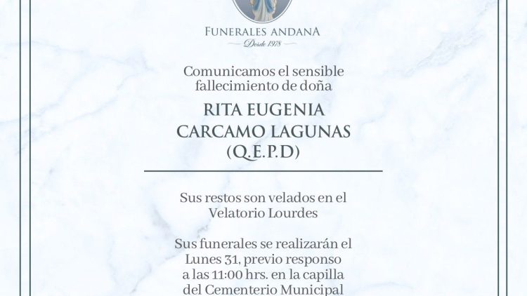 Rita Augenia Carcamo Lagunas