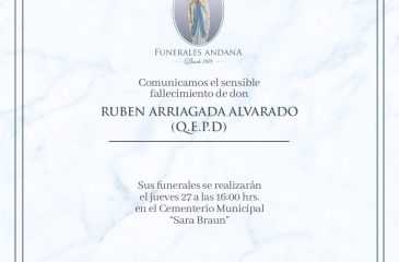 RUBEN ARRIAGADA ALVARADO
