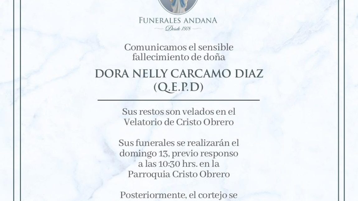 Dora Nelly Cárcamo Díaz