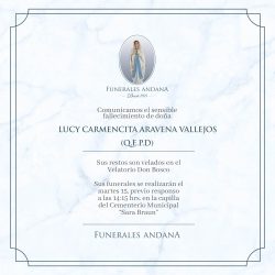 Lucy Carmencita Aravena Vallejos