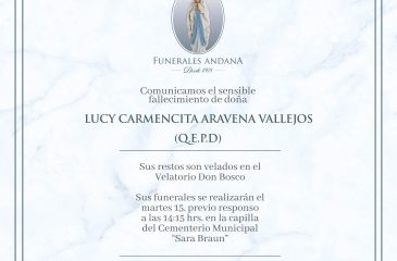 Lucy Carmencita Aravena Vallejos